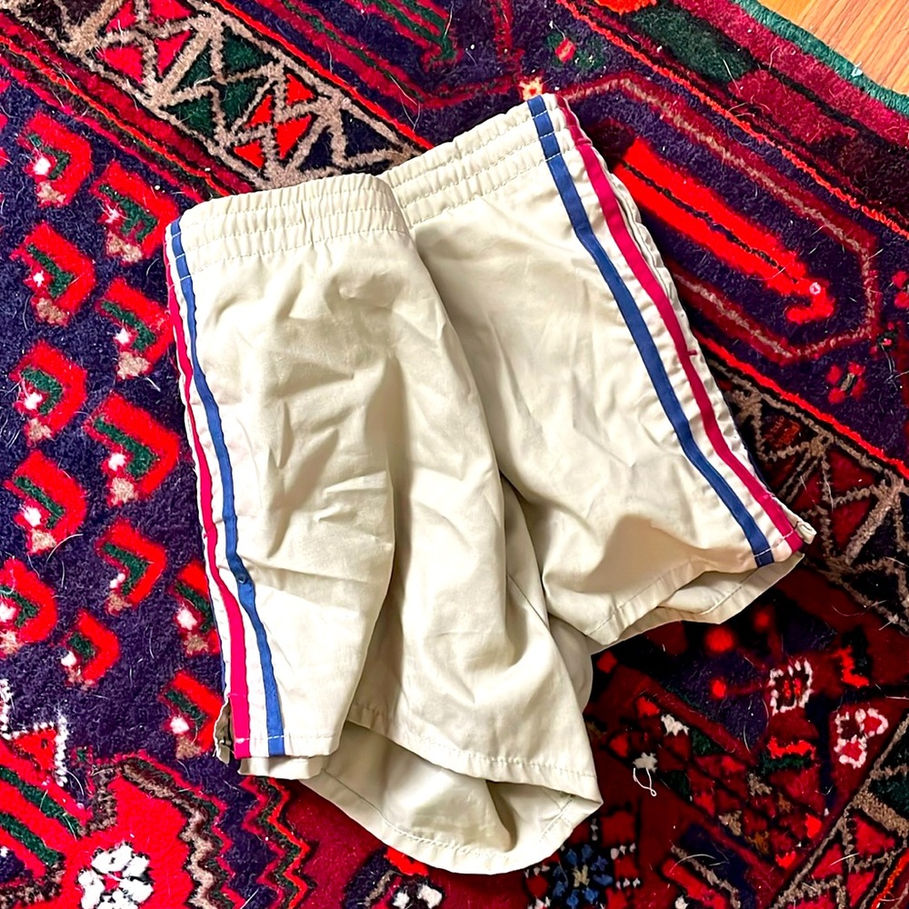 Vintage striped shorts